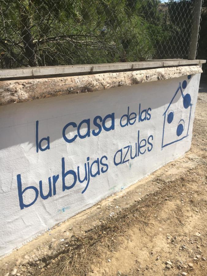 La Casa De Las Burbujas Azules Каспе Екстериор снимка